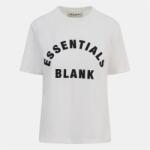 Blank Essentials Дамска тениска Blank Essentials Blank Arched Print Puff T-Shirt Ladies - Off White