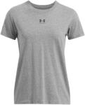 Under Armour Тениска Under Armour Women's Rival Core Short-Sleeve Oversized T-Shirt - C Rock/Black