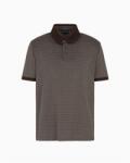 Emporio armani Блуза с яка EMPORIO ARMANI Men's Short-Sleeve Polo Shirt - Logo Jacq Brown