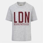 Blank Essentials Тениска Blank Essentials Women's London Cotton Short Sleeve Oversized T-Shirt - Grey Marl