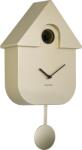 Karlsson Ceas de perete Modern Cuckoo cu cuc, auriu metalic (KA5867GD)