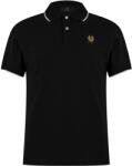 BELSTAFF Блуза с яка BELSTAFF Tipped Polo Shirt - Black