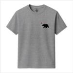 Republic of California Тениска Republic of California Men's Cali Bear T-Shirt - Heather Grey