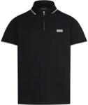 MALLET Блуза с яка MALLET Men's Breathable Soft-Touch Short Sleeve Polo Shirt - Black Organic