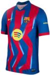 Nike Barcelona Authentic Fourth Shirt 25/26 Mens - Blue/ Yellow