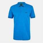 Boss Блуза с яка Boss Men's Paule Cotton Short Sleeve Slim Fit Polo Shirt - Open Blue