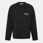 Fear of god essentials Тениска FEAR OF GOD ESSENTIALS Men's Long Sleeve Relaxed Fit T-Shirt - Jet Black