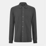 PS Paul Smith Блуза с яка PS Paul Smith Men's Button Waffle Long Sleeve Polo Shirt - Grey 76