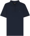 Boss Блуза с яка Boss Mens BOSS ORANGE Passerzip Short Sleeve Polo Shirt with Logo Detail - Blue 464