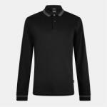 Boss Блуза с яка Boss Men's H Pleins Black Long Sleeve Polo Shirt - Black 001