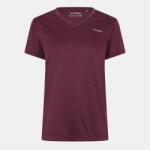 USA Pro Дамска тениска USA Pro The USA Pro Tech V Tee Ladies - Espresso
