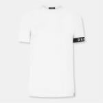 Dsquared2 Тениска DSQUARED2 Men's DSQ Band Logo Slim Fit T-Shirt - White