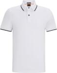 Boss Блуза с яка Boss Mens BOSS ORANGE Pique Short Sleeve Polo Shirt with Logo Detail - White 100