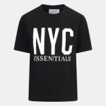Blank Essentials Тениска Blank Essentials Women's NYC Cotton Short Sleeve Oversized T-Shirt - Black