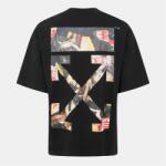 OFF WHITE Тениска OFF WHITE Men's Paint Arrow T-Shirt - Black