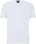 Boss Тениска Boss Men's Tessler 150 Black Cotton Short Sleeve Slim Fit T-Shirt - White 100