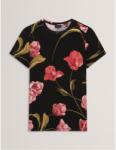 Ted Baker Тениска Ted Baker Women's Printed Slim Fit T-Shirt - Black