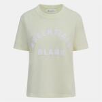 Blank Essentials Дамска тениска Blank Essentials Blank Arched Print Puff T-Shirt Ladies - Celstial Yellow