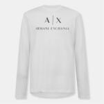 Armani Exchange Тениска Armani Exchange Men's Long Sleeve Slim Fit T-Shirt - White