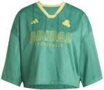 adidas Тениска Adidas Women's Tiro Cropped T-Shirt Crop Top - Green/Black