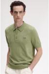 Fred Perry Блуза с яка Fred Perry Men's Pointelle Short-Sleeve Polo Shirt - Olive Mint X88
