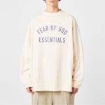 Fear of god essentials Фланелка с дълъг ръкав FEAR OF GOD ESSENTIALS Jersey Long Sleeve Tee - Shell