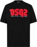 Dsquared2 Тениска DSQUARED2 Dsq2 Regular Fit T-Shirt - Black
