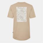 Boss Тениска Boss Men's HTaut 81 Black Cotton T-Shirt - Light Beige 275