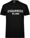 Dsquared2 Тениска DSQUARED2 Dsquared2 Milano Cool Fit Logo Print T-Shirt - Black White