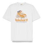 Timberland Тениска Timberland Men's Front Boot Graphic Regular Fit T-Shirt - White
