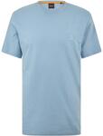 Boss Тениска Boss Mens BOSS ORANGE Tales T-Shirt with Logo Patch Premium Cotton - Pastel Blue