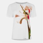 Ted Baker Тениска Ted Baker Women's Print Slim Fit T-Shirt - Nude-Pink