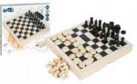  Fából Készült 3AZ1BEN Sakk Készlet Dámajáték Daráló Logikai Játék Sakktábla 6+