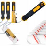 TRCR 10x Festőhenger 15 cm Falfestés Mabli Lakkfesték 3x Fogantyú H0-T (SE030101840)