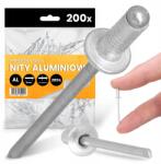 TRCR 200 db 3, 2x8 mm-es Alumínium-acél Rozsdamentes Szegecsnyit Iu (SE030311302)