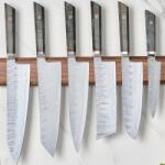 HARAHU Damaskus konyhai kés szett SI - 39194 - 6db / Szürke KP39194