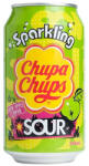 Chupa Chups szénsavas üdítő 345ml Sour Green Apple