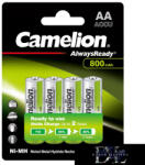 Camelion AlwaysReady Solar NI-MH újratölthető akkumulátor HR6/AA/800mAh-BP4 (NH-AA800ARBP4)