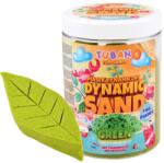 TUBAN dinamikus kinetikus homok 1 kg, zöld szín, gyerek kézműves játék (18574)