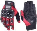 Motoroy Yamai Motor Protektoros Motoros Kesztyű (Piros - Fekete)