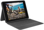 Logitech Rugged Folio billentyűzettok Smart Connectorral, iPad 7, 8, 9. generációhoz (920-009319) Grafitszürke, UK