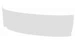 RAVAK Rosa II előlap 'A' jobb 160 cm akrilkádhoz (hófehér) - szerelvenycenter