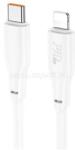 hoco. X93 Force PD20W töltő adatkábel iPhone Type-C - Lightning 1m (fehér) (HOCO_HC790651) (HOCO_HC790651)