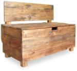 vidaXL tömör mahagóni fa pad 86 x 40 x 60 cm (244510)