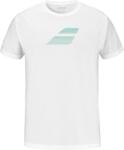 Babolat Exercise Big Flag Tee Men White Férfipóló XL