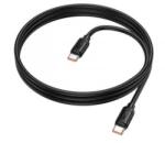 hoco. X115 Surpass USB-C - USB-C töltő- és adatkábel 240W, 1m fekete (HC652018) (HC652018)