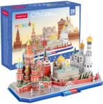 CubicFun 3D puzzle játék 204 darabos CityLine Moszkva (3D-MC266)