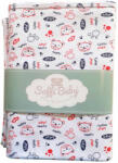 Soffi Baby Baby takaró pamut dupla happy bear 80x100cm