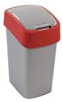Keter Pacific műanyag szemetes, 9 l űrtartalom, szürke/piros