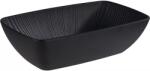 APS Nero GN tálka, fekete, magasság: 75 mm, hossz: 265 mm, szélesség: 162 mm